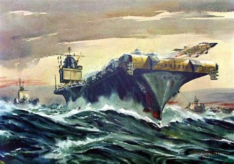 Naval Paintings of the 1950's - 1970's - The U.S. Naval Art of Arthur ...