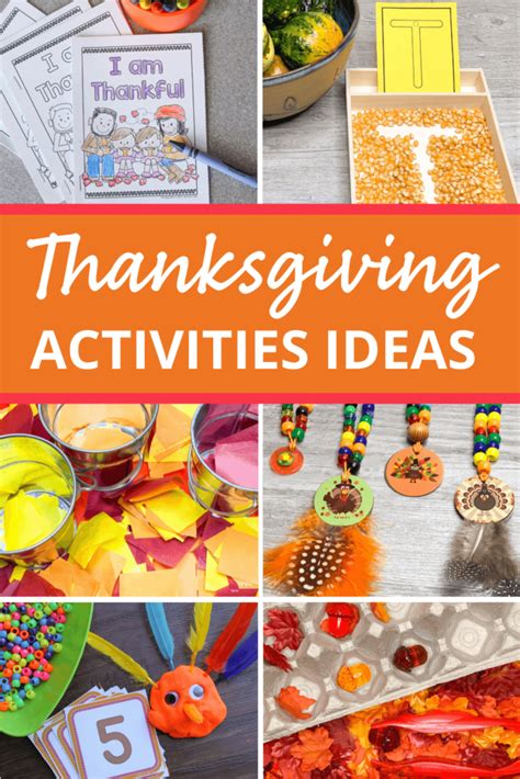 Thanksgiving Activities | Early Learning Ideas