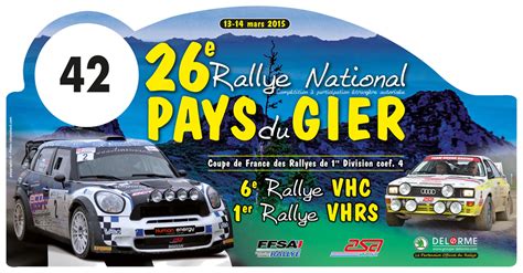 Rallye 2015 ASA Loire 42 Rallye Pays Du Gier Team Rallye 42