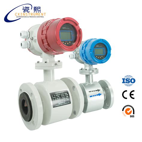 GPRS Wireless Remote Electromagnetic Flow Meter For Ammonia