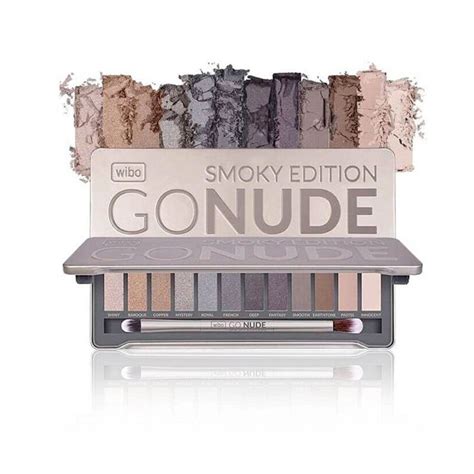 Palette Fard à Paupière Go Nude Smokey Edition Wibo La fleurette