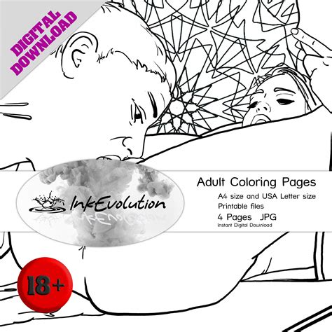 Adult Coloring Page Sex Coloring Page Naughty Coloring Page Etsy Canada