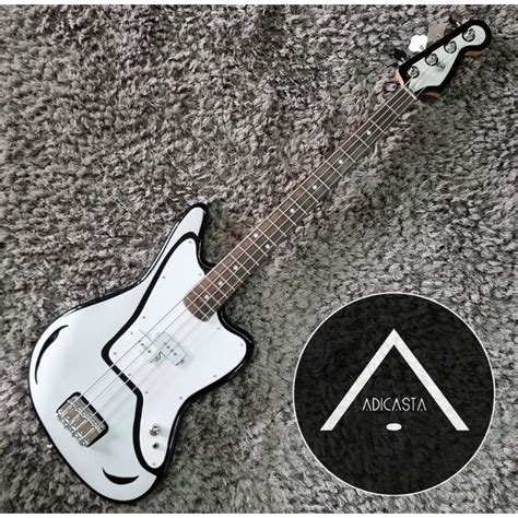 Jual Bass Mark Hoppus Signature White Edging Custom Shopee Indonesia