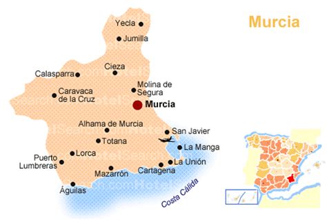 Murcia Por Comarcas La Gu A W La Gu A Definitiva Encuentra Lo Que