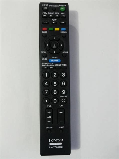 Controle Remoto Sony Bravía Rm yd081 Kdl 32bx355 R 16 99 em