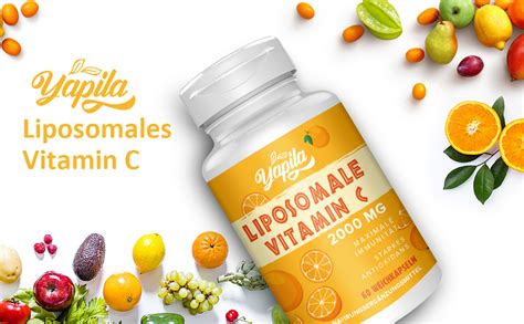 Liposomale Vitamin C Kapseln Mg Maximale Absorption Hochdosiertes