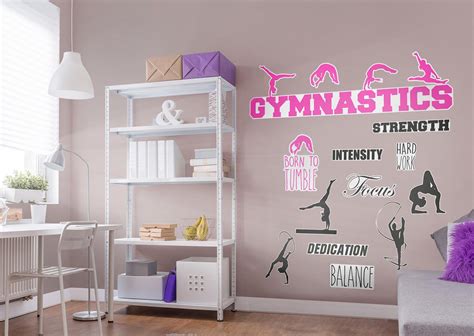 Fathead Gymnastics Wall Decal Collection Large Removable Etsy Canada