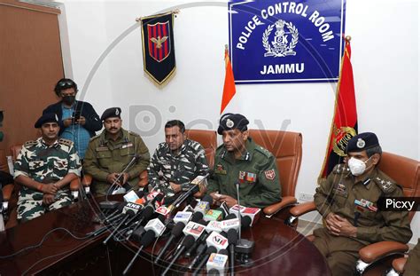 Image Of Inspector General Of Police Mukesh Singh Addresses A Press