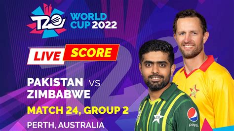 PAK Vs ZIM T20 World Cup 2022 Super 12 Highlights Zimbabwe Stun