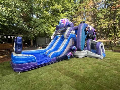 Gamer Dual Lane Bounce And Slide Combo Bounce House Atlanta