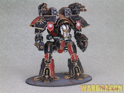 Wds Paintedgions Imperialis Warlord Titan With Power Clawandplasma