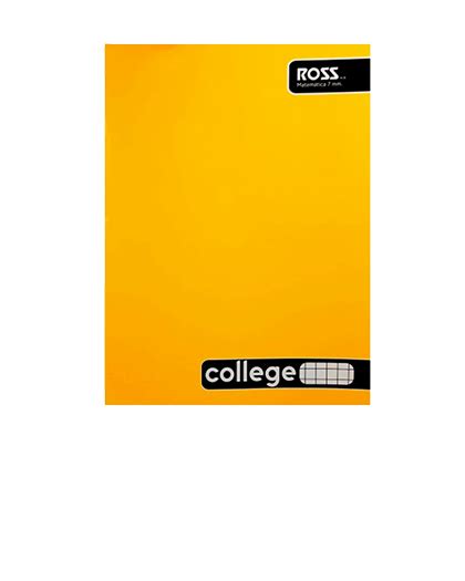 CUADERNO COLLEGE MATEMATICA 5 MM 80 HJS ROSS Trivel