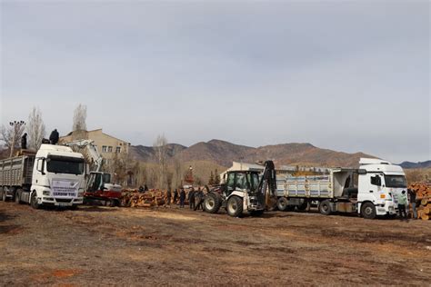 Erzurum Dan Deprem B Lgesine Ton Odun G Nderildi