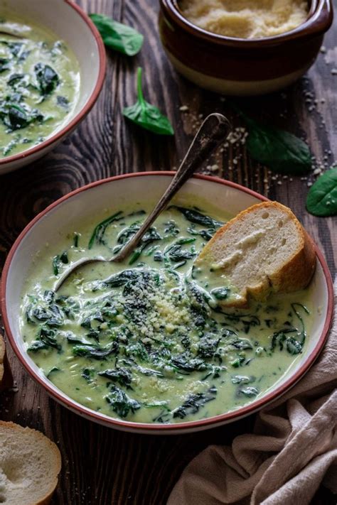 Cream Of Spinach Soup Therecipecritic