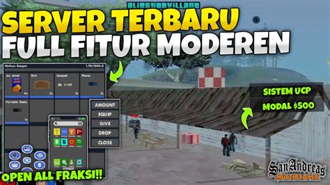 Server Gta Samp Terbaru Full Fitur Moderen Dan Nyaman Review Server