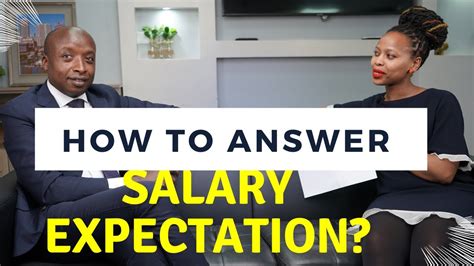 How To Answer What Are Your Salary Expectations YouTube