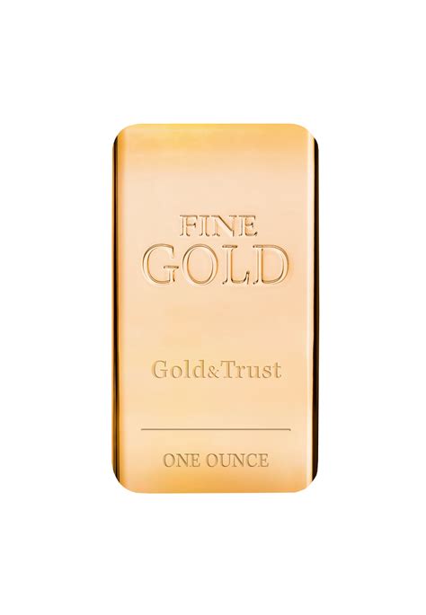 1-Ounce Gold Bars – Gold & Trust