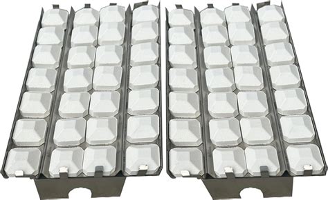 Direct Store Parts Dp114 2 Pack Stainless Steel Heat Plates Replacement For Lynx