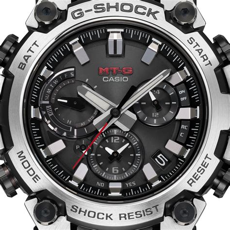 Reloj G Shock Mtg B D A Resina Acero Hombre Plateado Btime