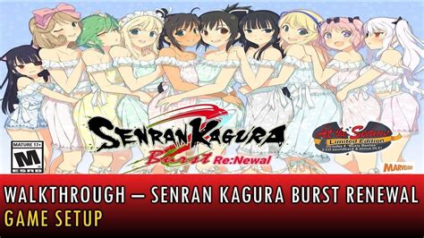 001 Walkthrough Senran Kagura Burst Renewal Game Setup 4k 60fps Youtube