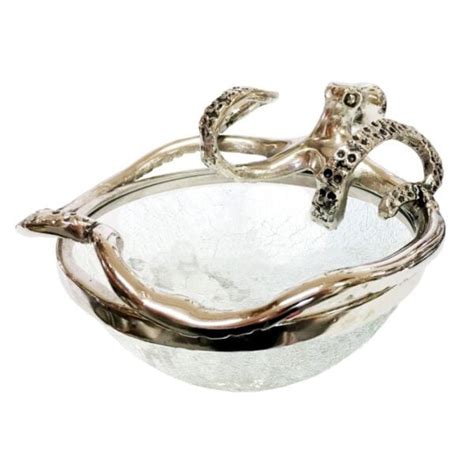 Octopus Glass Bowl No5a Interiors