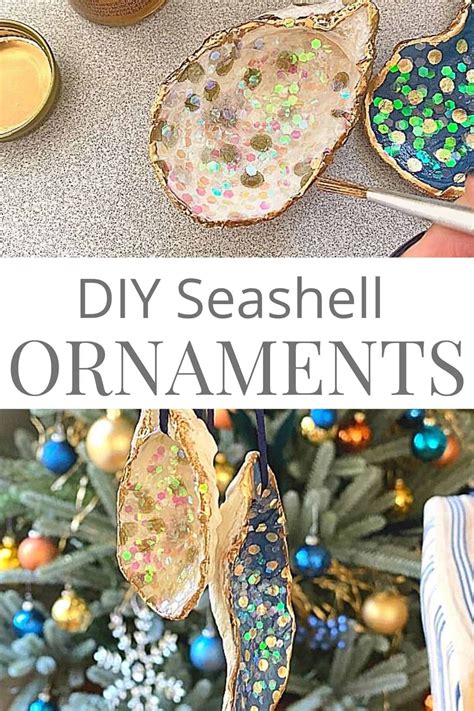 How To Make DIY Seashell Christmas Ornaments For Your Tree With Oyster