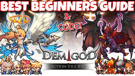 Best Beginners Guide Code Demigod Idle Rise Of A Legend Youtube