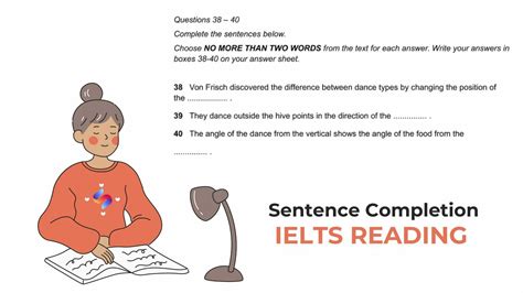 IELTS Reading Chi tiết dạng bài Sentence Completion