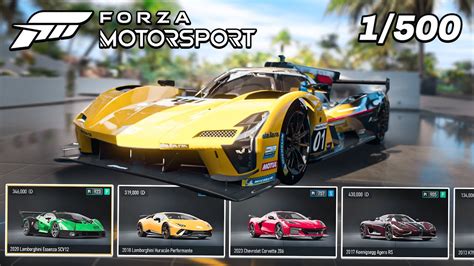 Forza Motorsport Full Car List All Cars In Full Game Youtube