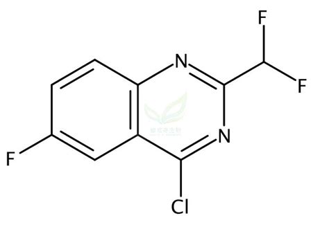 4 氯 2二氟甲基 6 氟喹唑啉 4 Chloro 2difluoromethyl 6 Fluoroquinazoline 1342755