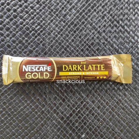 Jual Nescafe Gold Dark Latte Ecer Per Sachet Shopee Indonesia