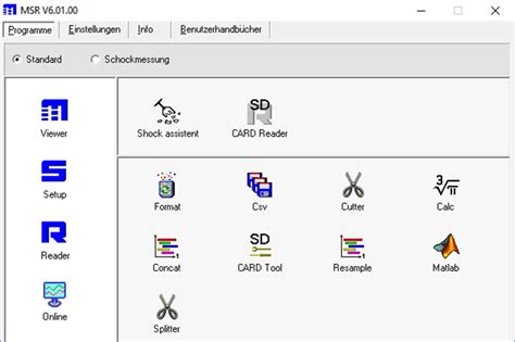 Overview Msr Pc Software Msr Data Loggers