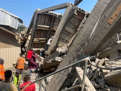 Ngaoundéré Leffondrement dun immeuble fait deux morts Echos Santé