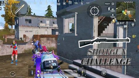 M1014 Shotgun Challenge Pubg Mobile Youtube