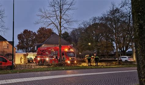 Schoorsteenbrand Lieshoutseweg Nijnsel