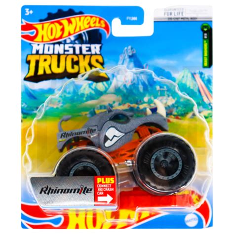 Hot Wheels Beast Bashers Rhinomite Monster Truck Ebay