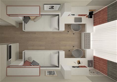 student dormitory design  behance interior design student dorm