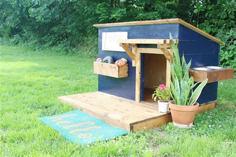 A New Home for Lucy--Modern DIY Dog House