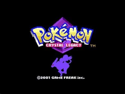 Pokemon Crystal Legacy Ep 1 YouTube