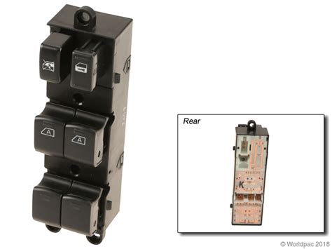 Interruptor de vidrio eléctrico de la puerta para Nissan Maxima 2002