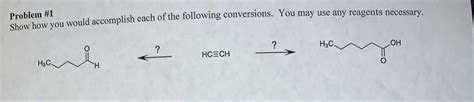 Solved Problem Show How You Would Accomplish Each Of The Chegg