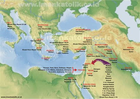 Belajar Bible Peta Ketika Alkitab Ditulis