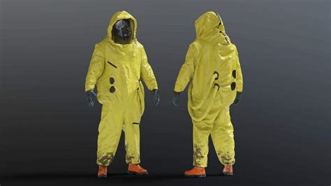 NBC Hazmat Suit - 3D Model by Albin