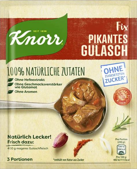 Knorr Fix Pikantes Gulasch Online Kaufen Bei MyTime De