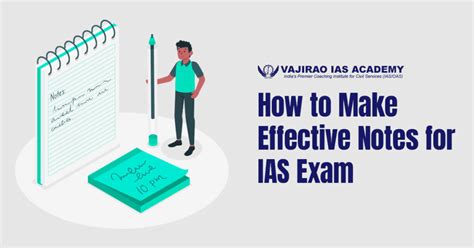 How To Make Effective Notes For Ias Exam Vajirao Ias Academy Blog