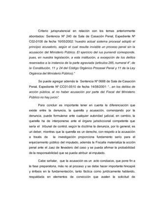 Ensayo Denuncia Querella Y Acusacion PDF Descarga Gratuita