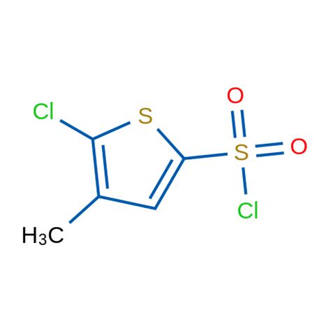 1353435 17 2 5 Chloro 4 Methylthiophene 2 Sulfonyl Chloride BLDPharm