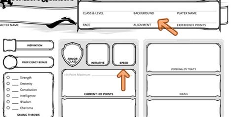 How To Make A Dnd Character Sheet Dandd Mi Uk