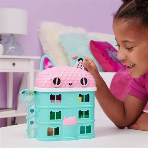 Gabbys Dollhouse Mini Casa Mu Ecas Playset Con Mu Eca Gabby En Venta En