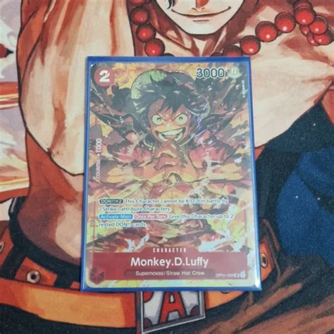 One Piece Card Game Op Sr Parallel Alt Art Monkey Luffy Romance